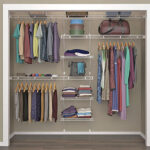 WIRE SHELF AND ROD 6-FT X 16-IN