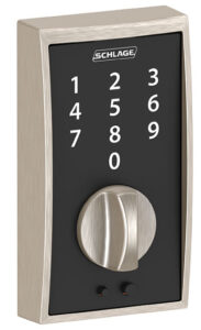 ELECTRONIC DEADBOLT NICKEL