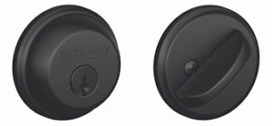DEADBOLT MATTE BLACK