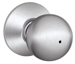 ORBIT PRIVACY KNOB SATIN CHROME