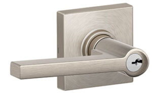DEXTER SOLSTIC KEYED LEVER NICKEL