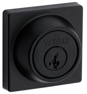 ELEMENTS DEADBOLT SQUARE IRON BLACK