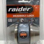 DEADBOLT LOCK CHROME