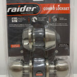 DOOR KNOB/DEADBOLT KEYED CHROME