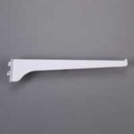 SHELF BRACKET WHITE 12-IN