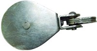 PULLEY BLOCK SWIVEL EYE 2-IN