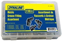 GREASE FITTING KIT METRIC 110 PIECE