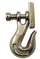 GRAB HOOK WITH LATCH ALLOY 3/8-IN