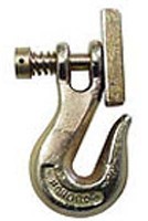 GRAB HOOK WITH LATCH ALLOY 1/2-IN