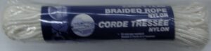 NYLON ROPE BRAIDED 1/8-IN X 48-FT