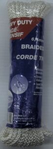 NYLON ROPE BRAIDED 1/4-IN X 50-FT