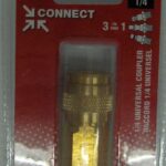 COUPLER 3-IN-1 1/4-IN FNPT