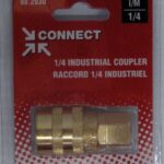 COUPLER 1/4-IN FNPT