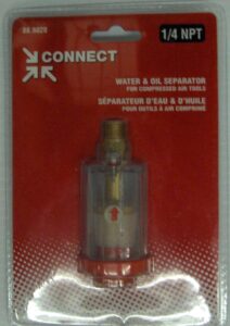 OIL AND WATER SEPARATOR 1/4-IN MNP