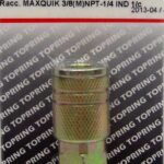 COUPLER MAXQUIK 1/4 IND X 3/8 MNPT