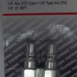 PLUG ARO 210 X 1/4-IN FNPT