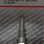 PLUG LINCOLN 1/4-IN MNPT
