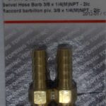 HOSE BARB SWIVEL  3/8 X 1/4-IN MNPT