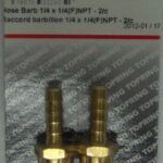HOSE BARB TO PIPE 1/4 X 1/4-IN FNPT