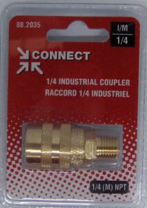 COUPLER 1/4-IN MNPT