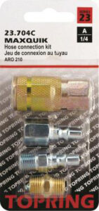 HOSE CONNECTION KIT 1/4-IN 4 PIECE