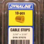 CABLE STOP 1/16 X 3/16-IN 10 PACK