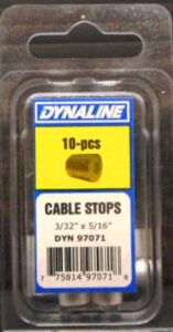 CABLE STOP 3/32 X 5/16-IN 10 PACK
