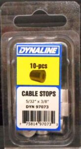 CABLE STOP 5/32 X 5/16-IN 10 PACK