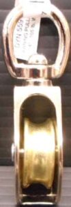 PULLEY SINGLE SWIVEL DIE CAST 1-IN