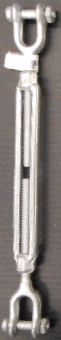 TURNBUCKLE JAW / JAW 3/8 X 6-IN