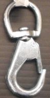 SNAP HOOK SWIVEL EYE 3/4 X 3 1/4IN