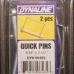 QUICK PIN SQUARE 5/16 X 2 1/2IN 2PK