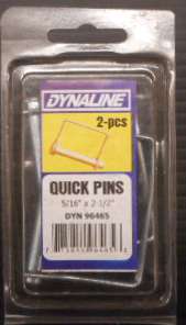 QUICK PIN SQUARE 3/8 X 2 1/4IN 2 PK