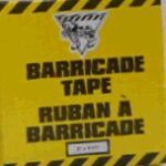 BARRICADE TAPE DANGER 3IN X 1000FT