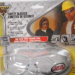 SAFETY GLASSES WRAP-AROUND CLEAR