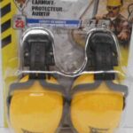 EARMUFFS CAP-MOUNT YELLOW