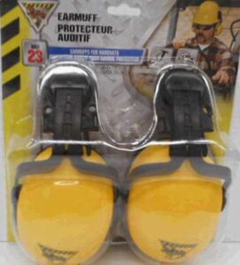 EARMUFFS CAP-MOUNT YELLOW