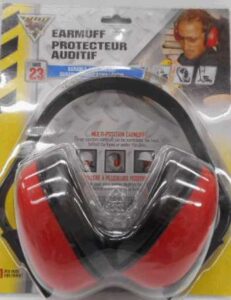 EARMUFF HEADBAND RED