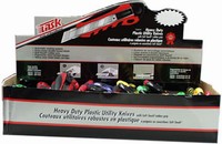 UTILITY KNIFE RUBBER GRIP 18-MM