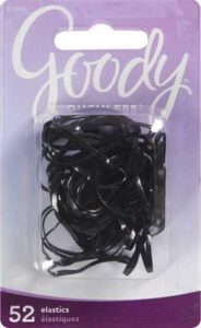 GOODY ELASTICS LATX BLACK OUCHLESS