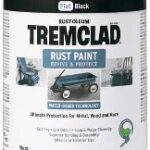 RUST PAINT WATER BASED FLAT BLACK