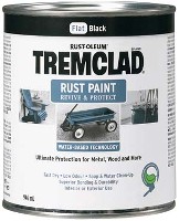 RUST PAINT WATER BASED FLAT BLACK