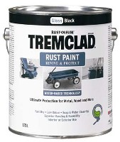 RUST PAINT WATER BASED GLOSS BLACK