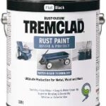 RUST PAINT WATER BASED FLAT BLACK