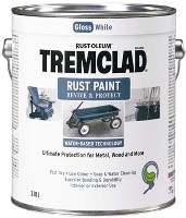 RUST PAINT WATER BASED GLOSS WHITE