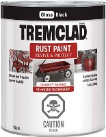 RUST PAINT GLOSS BLACK 946-ML