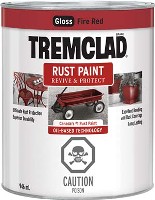 RUST PAINT FIRE RED 946-ML