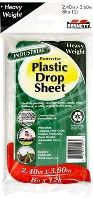 DROP CLOTH HEAVY PLASTIC 8 X 12-FT