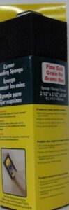 SANDING SPONGE 3 SIDED FINE GRIT
