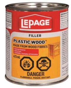 PLASTIC WOOD FILLER 473-ML